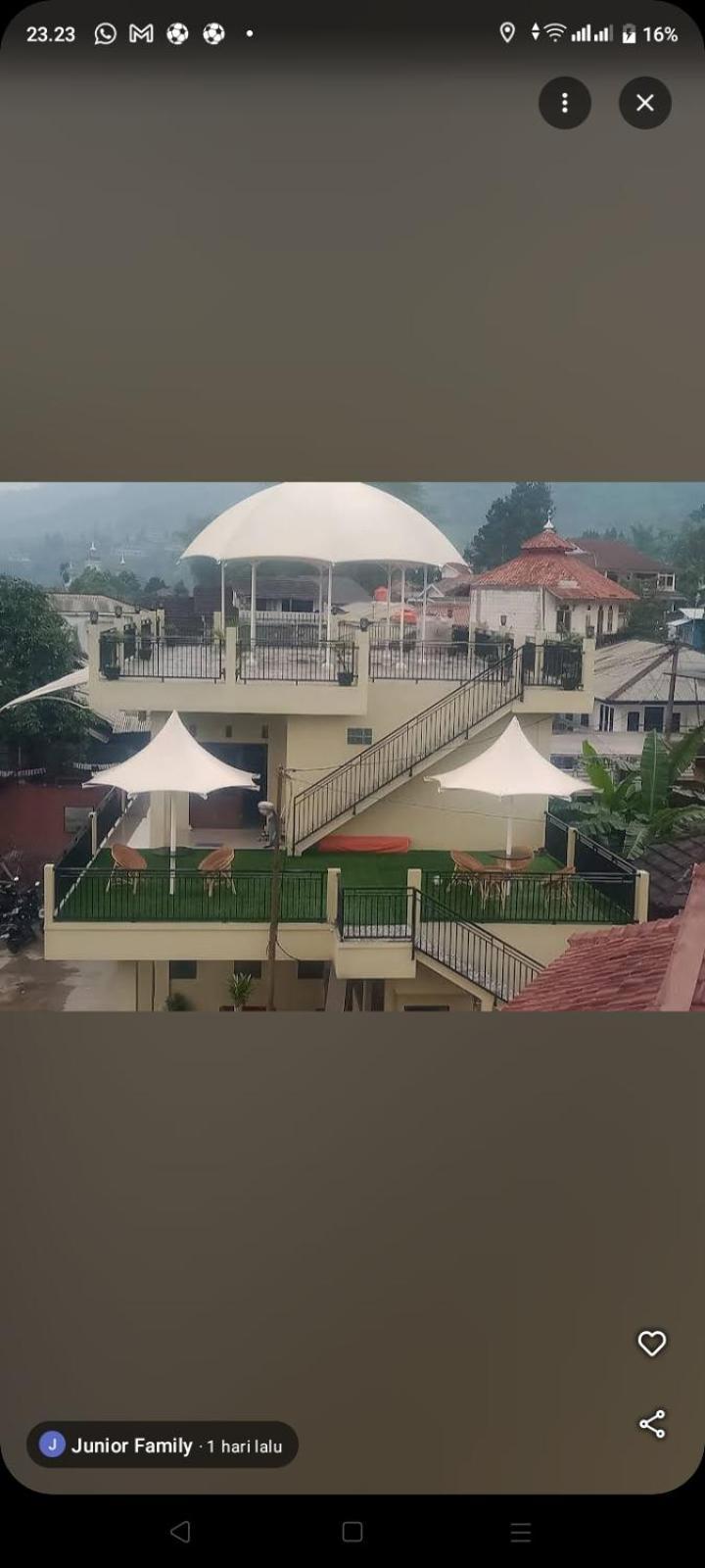 Villa Junior Family Cisarua Exterior photo
